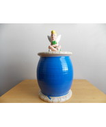 Tinker Bell Sitting on Blue Spool of Thread Cookie Jar  - €86,86 EUR