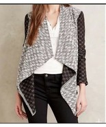 Anthropologie Saturday Sunday Luci Cardigan Size Medium Open Front Drape - $53.07 CAD