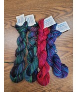 4x Brown Sheep Co. Prairie Silks 50g 70% Mohair 30% Wool Blue Purple Red... - $42.94 CAD