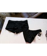 2 Salt &amp; Cove Bikini Bottom and boyshort Black  Size Large Juniors - $14.84