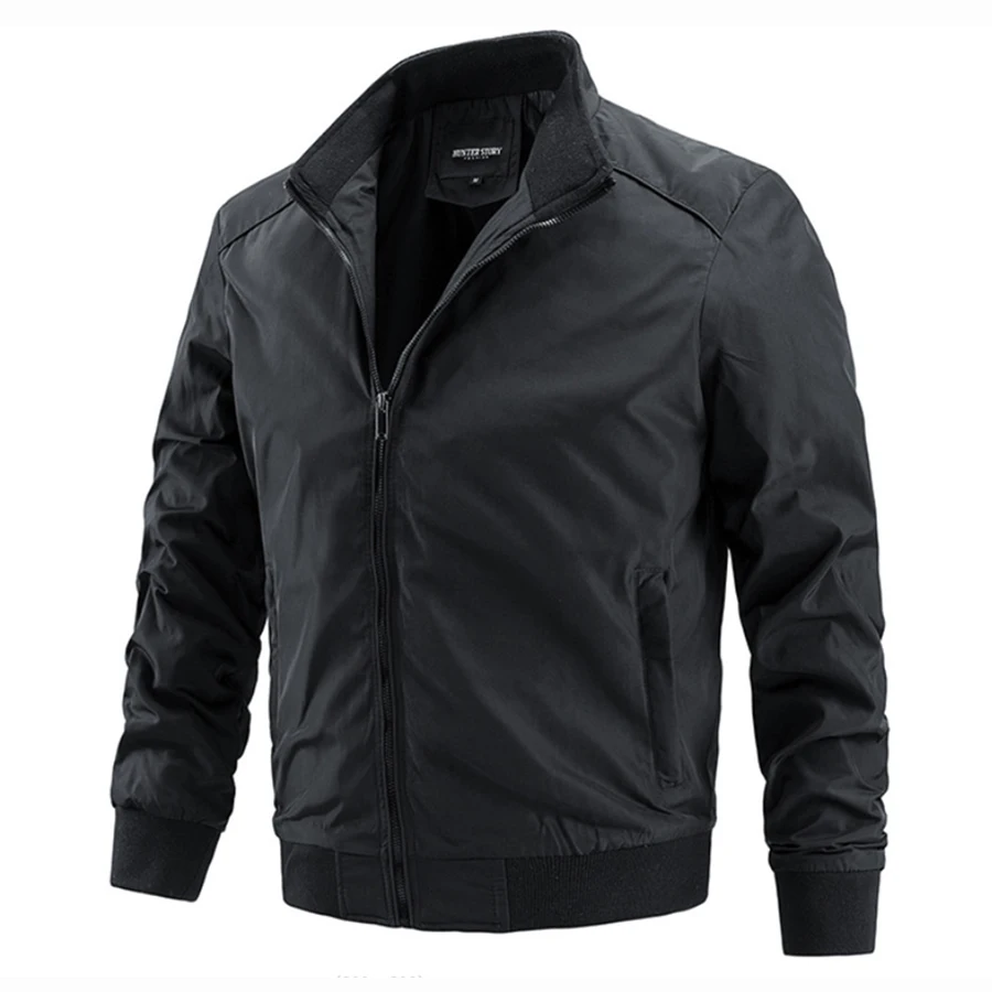  New Spring  Jacket Men Casual Windbreaker Jacket Coat Men Hot Outwear Stand Sli - £137.41 GBP