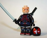 Minifigure Deadpool Tron Marvel Comic Custom Toy - $4.90