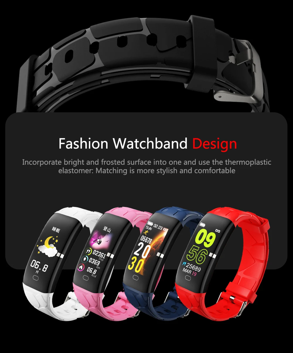Color Screen celet 14 Days Standby Smart Watch For Ladies Health Wrist IP67 Wate - £149.82 GBP