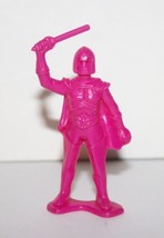 Galaxy Laser Team 2.5&quot; Pink Space Warrior PVC Figure 1978 Tim Mee Toys ORIGINAL - £2.35 GBP