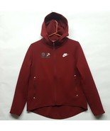 Nike Timbers Thorns Soccer MLS Tech Fleece Cape Womens S Jacket Red BV75... - £52.83 GBP