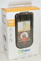 New I Phone 4s/4/3gs/3 Bike Mount Case Black I Bike Coach Gps Computer Waterproof - £5.21 GBP