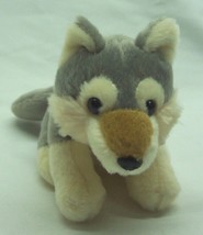 Wild Republic Soft Little Gray Wolf 7&quot; Plush Stuffed Animal Toy - £11.87 GBP