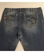 Size 22 x 33 ~ fit: 40 x 31 Women’s SILVER Stretch TUESDAY BOOTCUT Jeans - $36.86