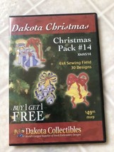 Dakota Collectibles Christmas Pack #14 Embroidery Software Patterns Designs - £21.16 GBP