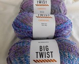 Big Twist Carousel Amethyst lot of 3 Dye lot 490784 - $18.99