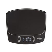 Taylor Waterproof Digital Kitchen Scale, 11 pounds, Black - $39.20