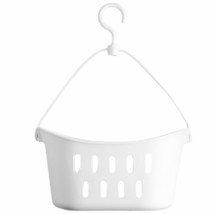 Plastic Hanging Shower Caddy Basket White 23.5x12x11cm - $61.37