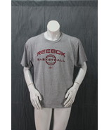 Retro Basketball Shirt - Reebok Basketball Ball Logo - Men&#39;s Large  - $39.00