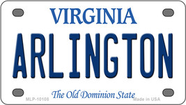 Arlington Virginia Novelty Mini Metal License Plate Tag - £11.72 GBP
