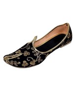 Mens Wedding Jutti ethnic Mojari Indian Cushion Shoes US 8-12 Sequin Thr... - £31.58 GBP