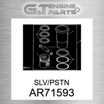 AR71593 SLV/PSTN (ar82286) fits JOHN DEERE (New OEM) - £325.95 GBP