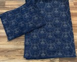 Pottery Barn Kids Darth Vader Star Wars Navy Blue Twin Quilt &amp; Pillow Sham - £84.84 GBP