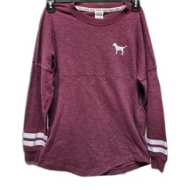 Pink Victoria Secrets Sweat Shirt Womens Size XS Purple Long Sleeve - £15.14 GBP