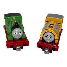 Percy &amp; Bill 2 Thomas &amp; Friends Take n Play Trains Engine Grand Opening Die Cast - £9.32 GBP