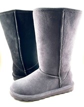 BearPaw Elle Tall Suede Sheepskin/Wool Water Resistant Boot Choose Sz/Color - £64.14 GBP+