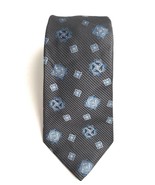 Robert Graham Men&#39;s Square Print Silk Tie Blue Multi - $100.50 CAD