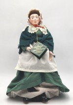 Dept 56 Mrs Cratchit Doll A Christmas Carol Collector&#39;s Edition 18” On S... - $46.74