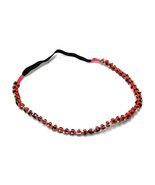 Mia Jewel Shop Pearl Seed Bead Macramé Braided Headband  Thin Elastic B... - $16.26 CAD