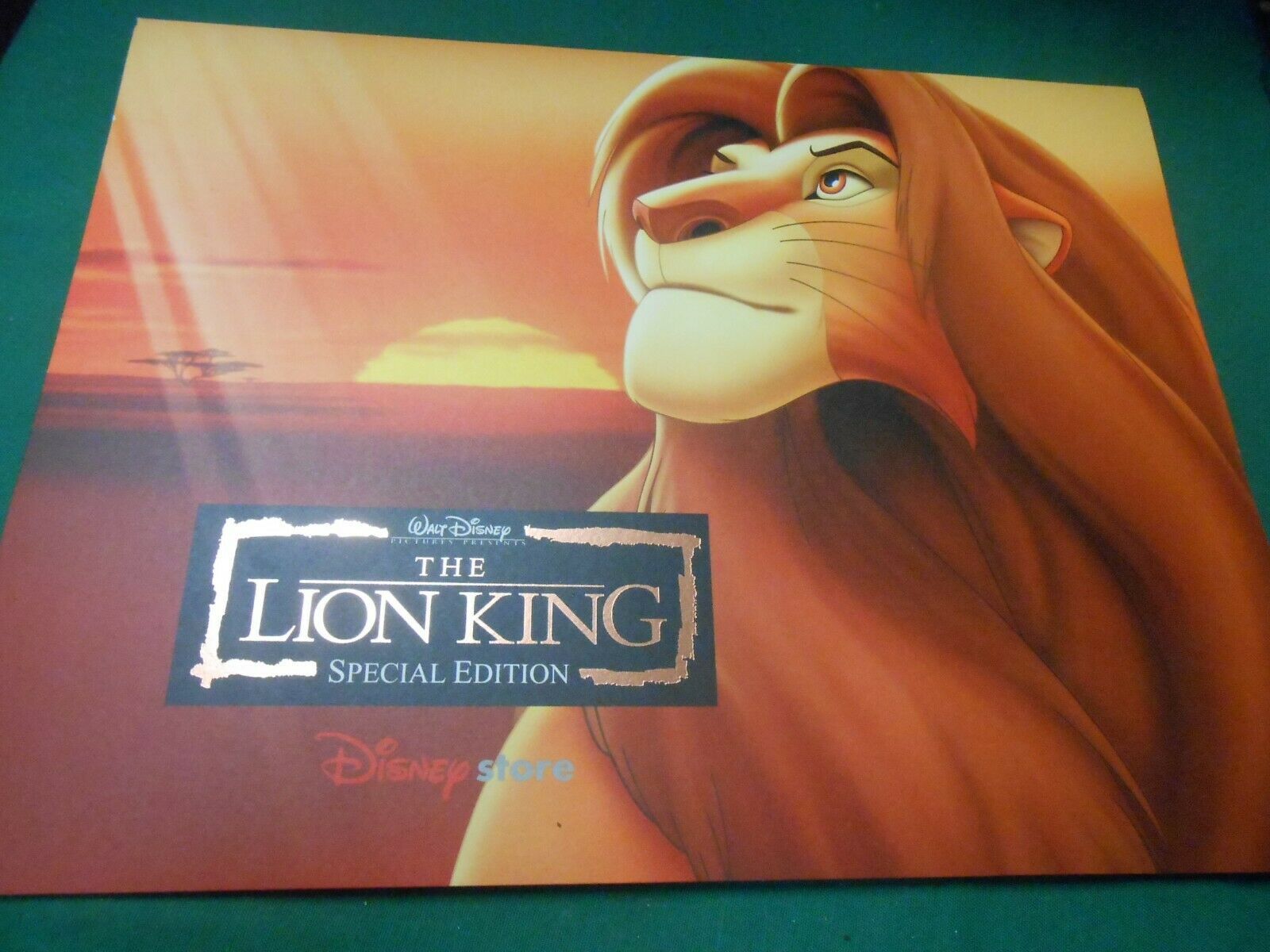 Primary image for  Great DISNEY Litho Portfolio 14"x11" THE LION KING Special Edition....4 Lithos