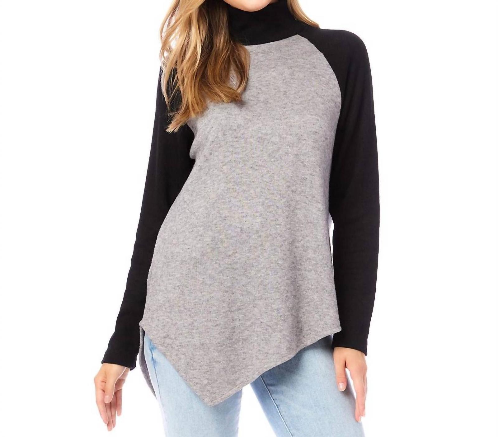 Karen Kane Asymmetric Turtleneck Top Size XS - $55.44