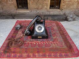 1940's telephone, Prchal Ericsson bakelite desk telephone, rare and coll... - $470.00