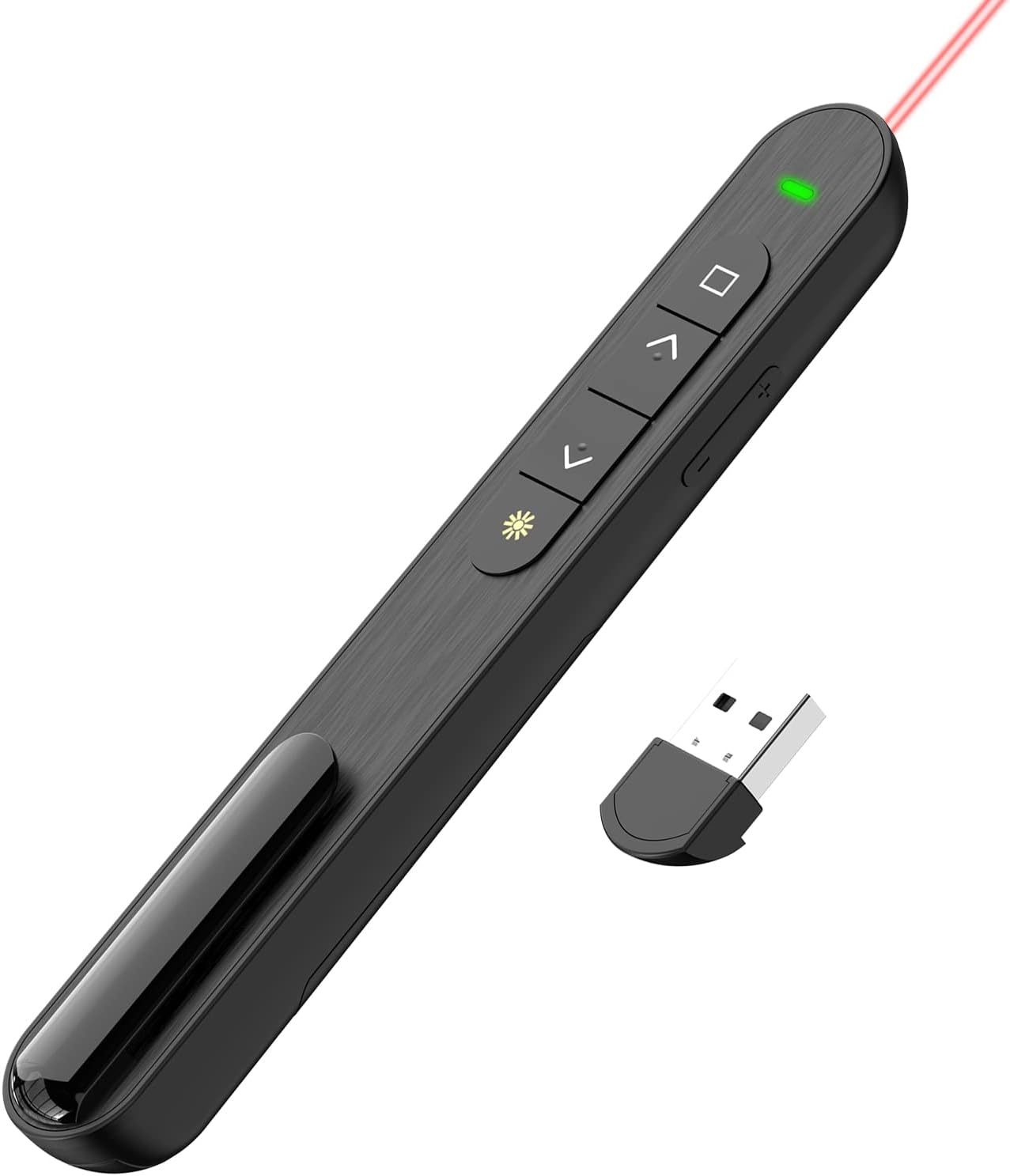 Rf 2.4Ghz Usb Presentation Remote Control Powerpoint Presentation Clicke... - $29.95