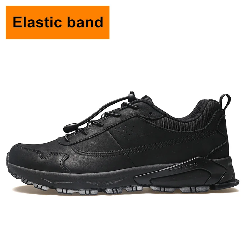 Leather Men Casual Shoes Fashion Sneakers for Man Waterproof Winter Luxu... - £95.67 GBP
