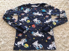 Childrens Place Boys Navy Blue Dogs Planets Snug Fit Long Sleeve Pajama ... - $4.90