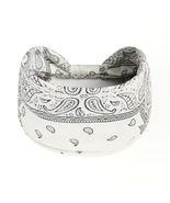 New Paisley Bandana Print Headband Twisted Stretchable Yoga Headband Hai... - $17.00