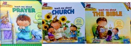 Wonder Kids Train Em Up: Teach Me About The Bible, Church &amp; Prayer Book &amp; CD - £12.44 GBP