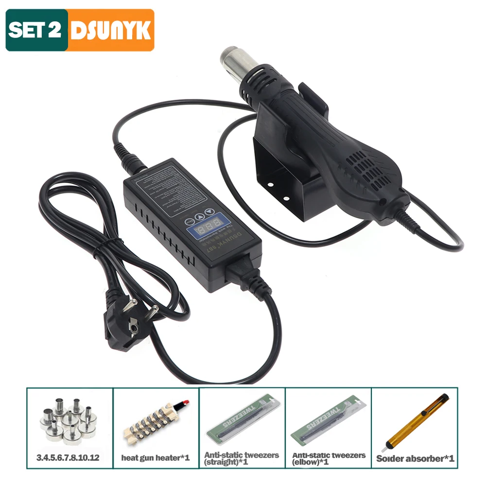 DYK 887 Heat s Digital Hot Air  for Welding BGA Rework Soldering Station... - £114.15 GBP