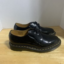DR MARTENS 1461 BLACK PATENT LEATHER OXFORD SHOES Women Size US 6= UK 4=... - $90.35