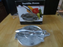 8 Inch Tortilla Press, Tortilladora Press, Aluminum Tortilla Press - £14.56 GBP