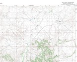 Hat Rock Quadrangle Wyoming 1981 USGS Topo Map 7.5 Minute Topographic - $23.99