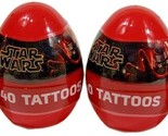 Star Wars Eggs With 40 Tattoos In Each Egg. Birthday Party Favorites Lot... - $14.84