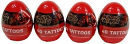 Star Wars Eggs With 40 Tattoos In Each Egg. Birthday Party Favorites Lot... - $14.84