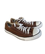 Converse Chuck Taylor All Star Low Size Womens 11, Mens 9 Brown White - $26.81