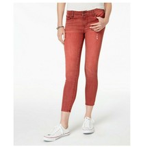 Celebrity Pink Womens Juniors 3 Red Distressed Slimmer Skinny Pants Jeans NWT - £9.39 GBP