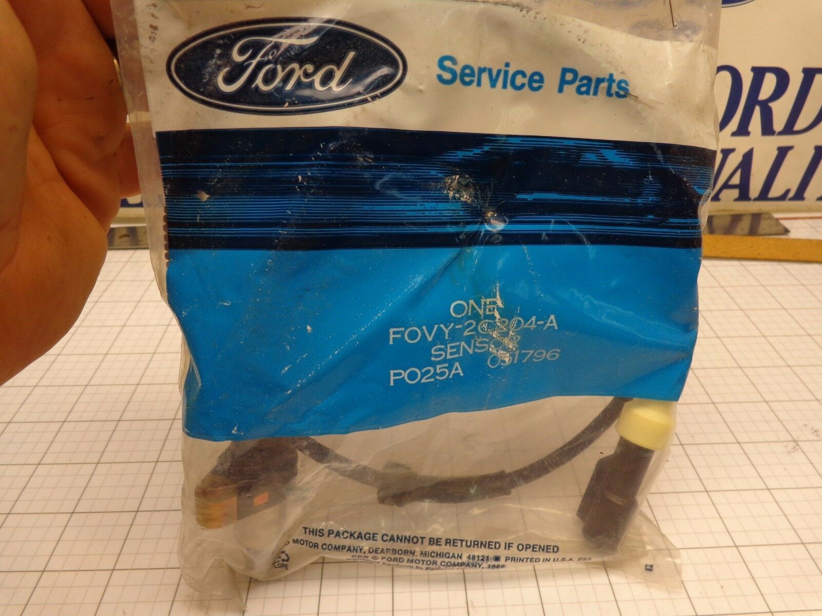 FORD OEM NOS F0VY-2C204-A Brake System Wheel Speed Sensor ABS - $25.14