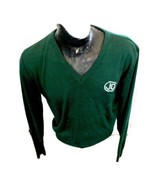 ADULT Large V Neck Knit Long Sleeve Sweater OJC Ontario Jockey Club Hors... - $14.60 CAD