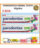 90G X 2 Tubes PARODONTAX HERBAL TOOTHPASTE FOR SENSITIVE GUM BLEED FREE ... - $456.37 MXN