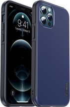 iPhone 12 Pro Max Case, Blue/Black, Shockproof, Military Drop Test-Free Shipping - £13.98 GBP