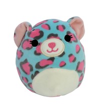 RARE Squishmallow 5” Chelsea Cheetah Blue/Pink Plush Stuffed Animal Kellytoy - £8.18 GBP
