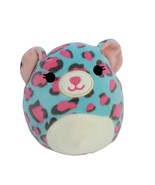 RARE Squishmallow 5” Chelsea Cheetah Blue/Pink Plush Stuffed Animal Kell... - £8.14 GBP