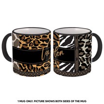 Jaguar Zebra Giraffe Animal Print Fashion : Gift Mug Wild Animals Wildlife Fauna - £12.74 GBP